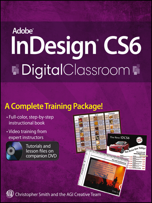 Cover image for Adobe InDesign CS6 Digital Classroom